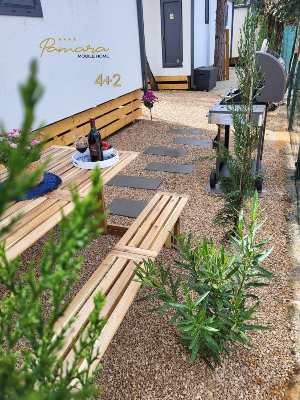 ביוגראד נה מורו Pamara Mobile Home מראה חיצוני תמונה